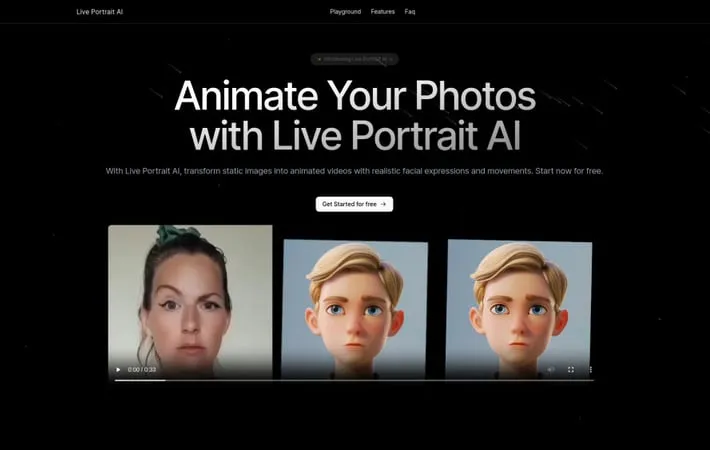 Live Portrait AI